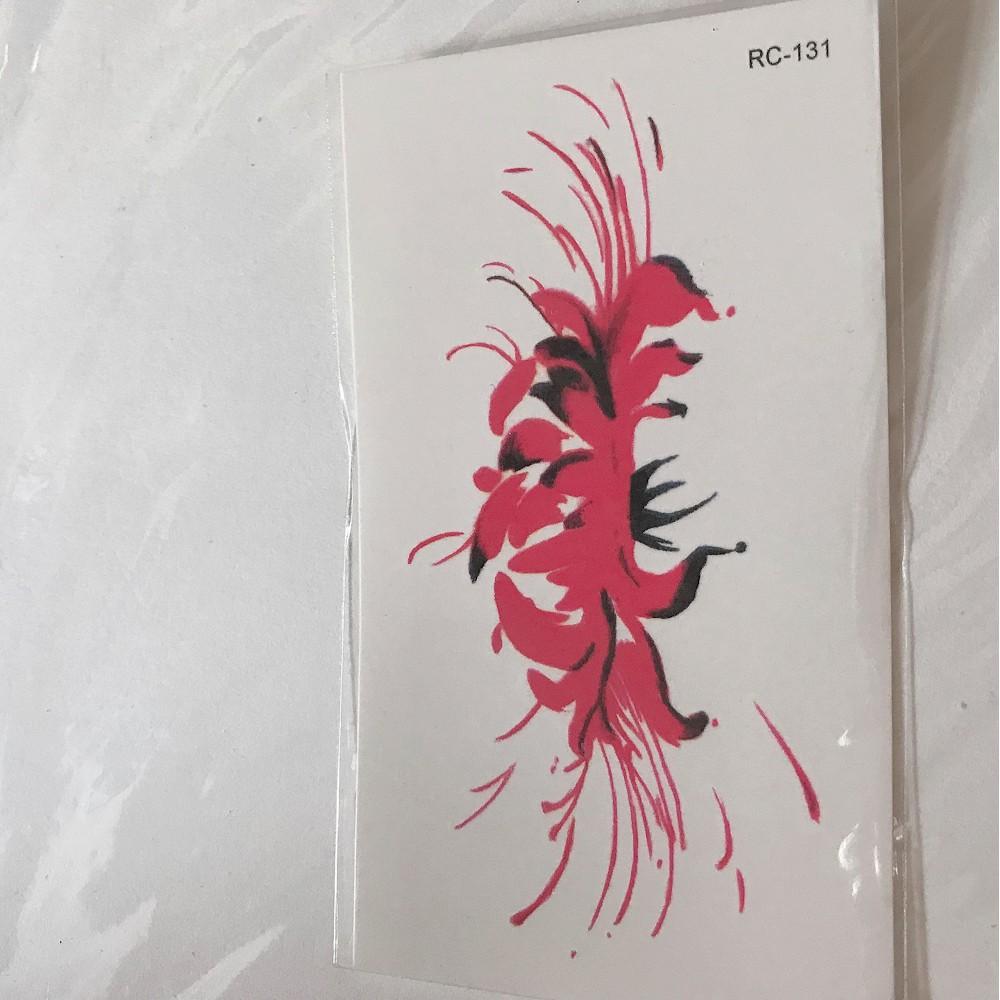 Combo 6 tấm cành hoa bỉ ngạn 10x6cm