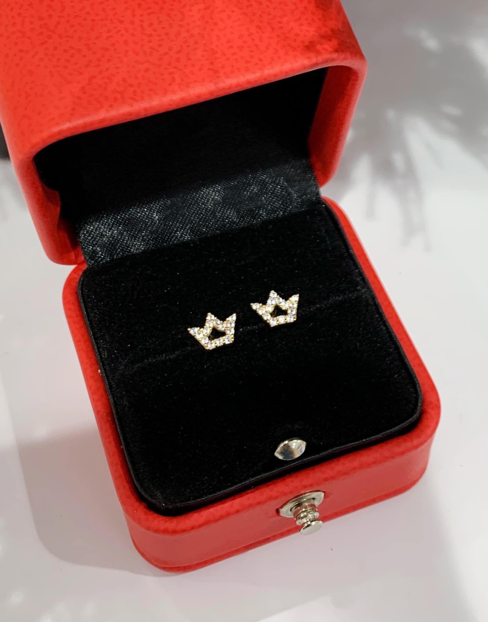 Bông Tai Vàng 14K  - MOON Jewelry