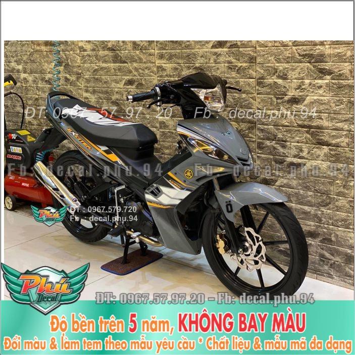 Tem rời Exciter 2006-2010 Xám xi măng (X) -1