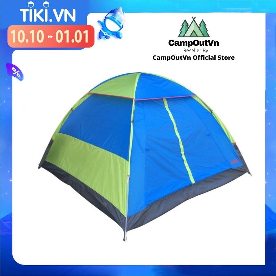 Lều cắm trại du lịch dã ngoại 4 người chống thấm tốt chất vải xịn bền khó rách chất lượng tốt nhất A342