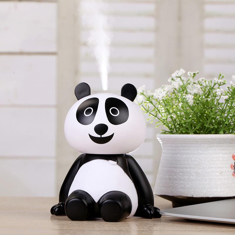 120Ml Hoạt Hình Gấu Trúc USB Máy Tạo Ẩm, Phun Sương Dành Cho Nhà Siêu Âm Để Bàn Phun Sương Tạo Phun Sương Tạo Ẩm Hình Ếch Con Mini Văn Phòng Máy Lọc Không Khí