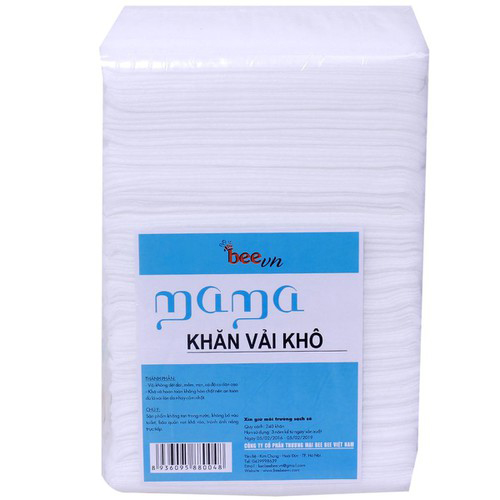 Combo 3 khăn khô đa năng cao cấp Mama 300g ( 300 tờ )