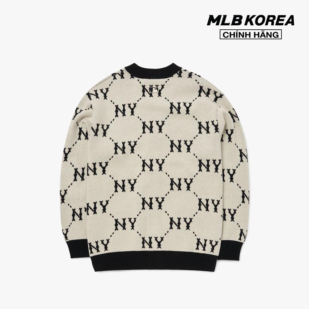 MLB - Áo khoác cardigan phom suông Dia Monogram All Over 3AKCM0224