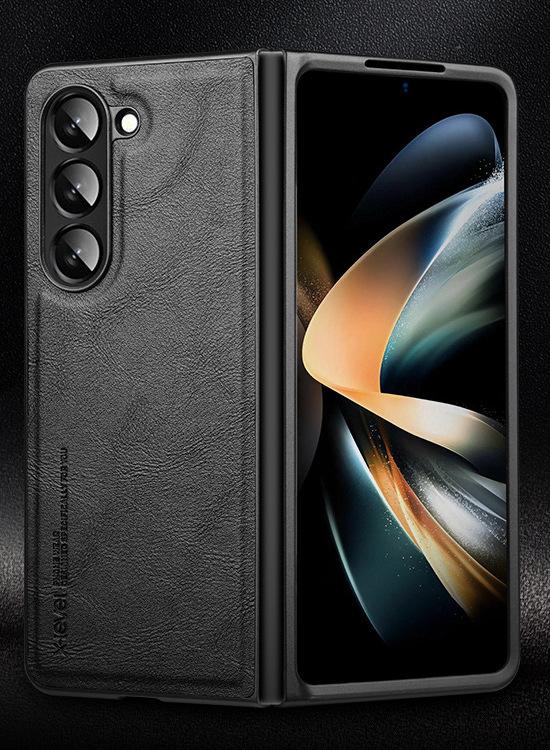 Ốp lưng da cho Samsung Galaxy Z Fold 6 (Fold6) chính hãng X Level cao cấp - Hàng chính hãng