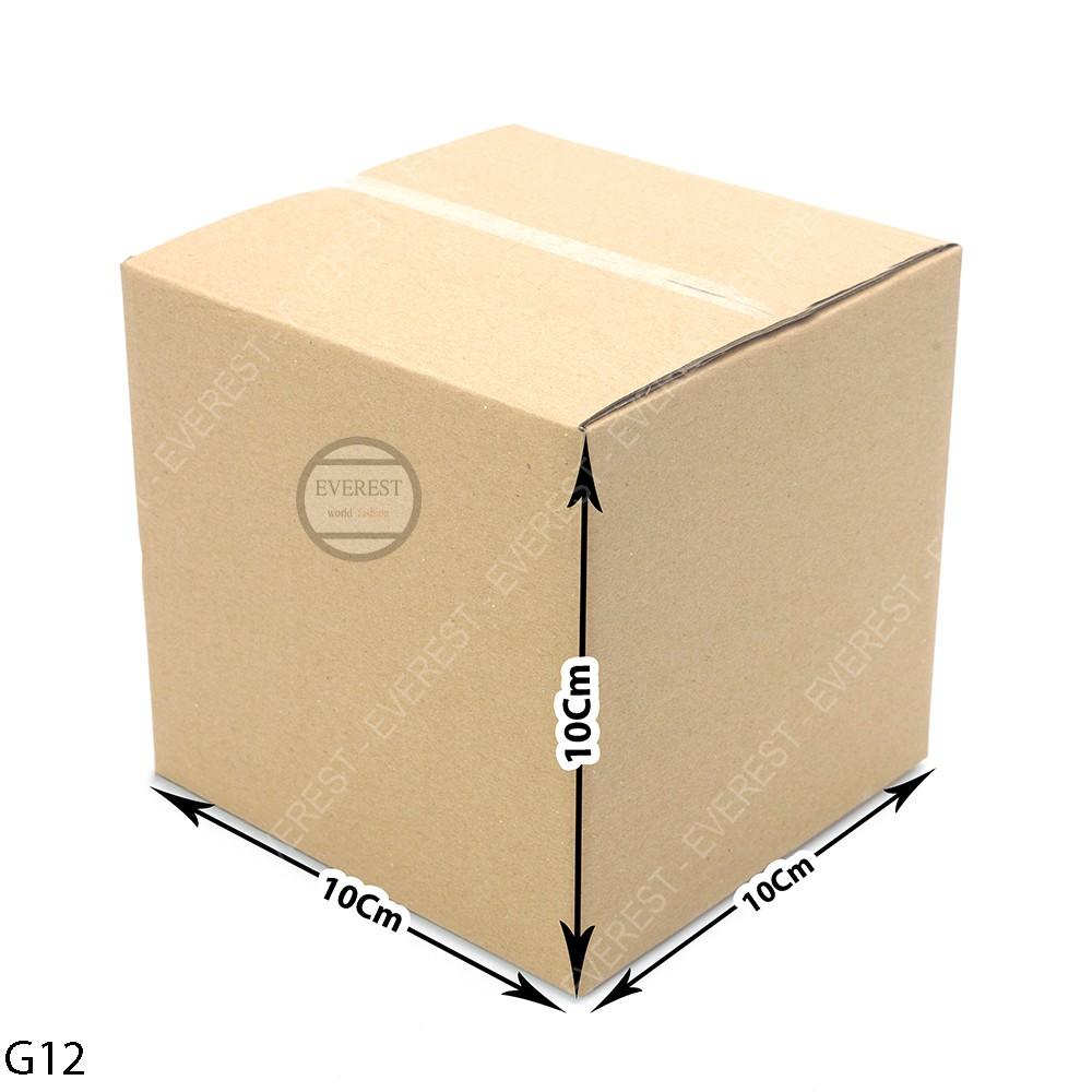 Combo 20 thùng G12 10x10x10 giấy carton gói hàng Everest