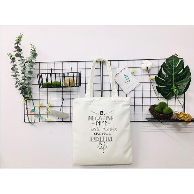 Túi vải canvas, tote hình chữ GADY shop