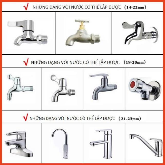 Bộ dây vòi xịt nước rửa xe, tưới cây . tăng áp 3 lần, loại 20m 206701-2P đầu đồng, cút, nối đen