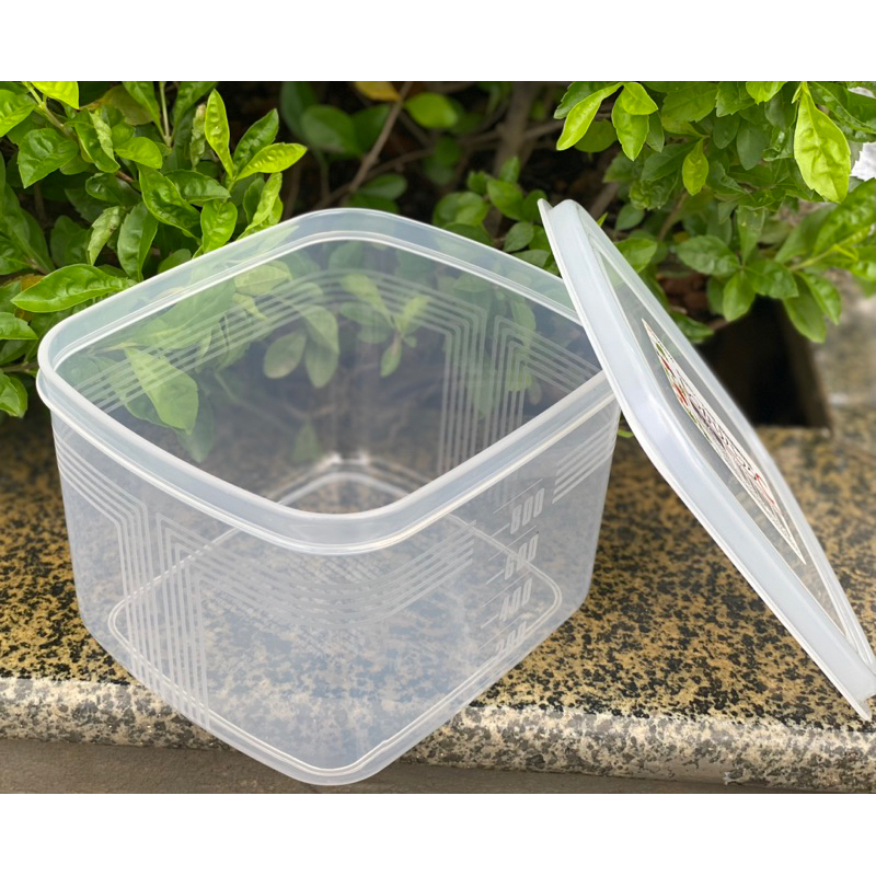 Hộp đựng thực phẩm vuông Nakaya Pack C 1200ml - Hàng nội địa Nhật Bản nhập khẩu chính hãng