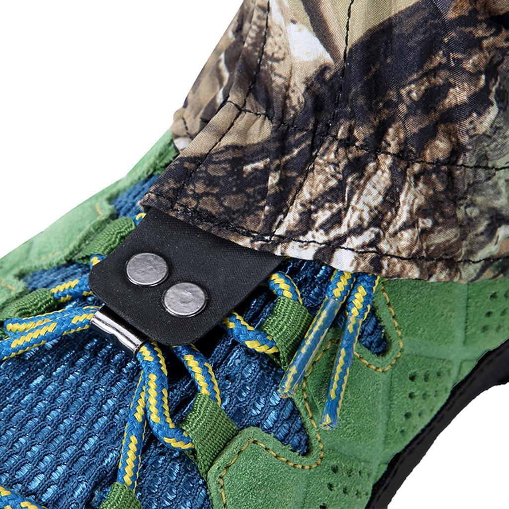 Leg Gaiters – Waterproof and Adjustable Snow Boot Gaiters for Hiking, Walking, Hunting, Mountain Climbing and Snowshoeing
