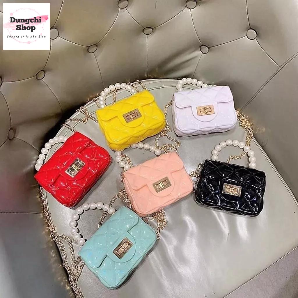 Túi đeo chéo mini quai ngọc TDC11