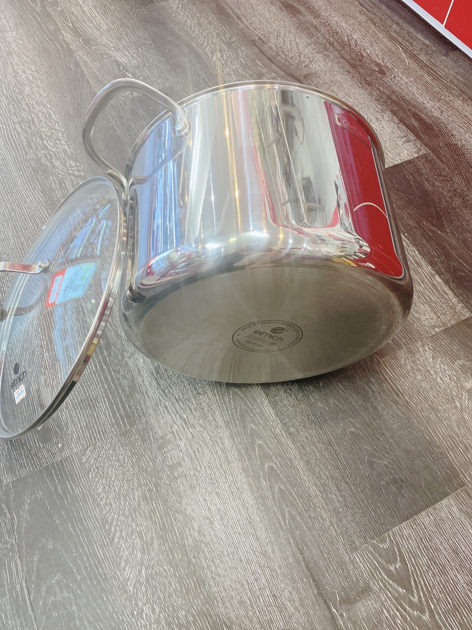 Nồi inox cao cấp 3 lớp đáy liền Trimax 26cm mã 3735 Hàng chuẩn chính hãng