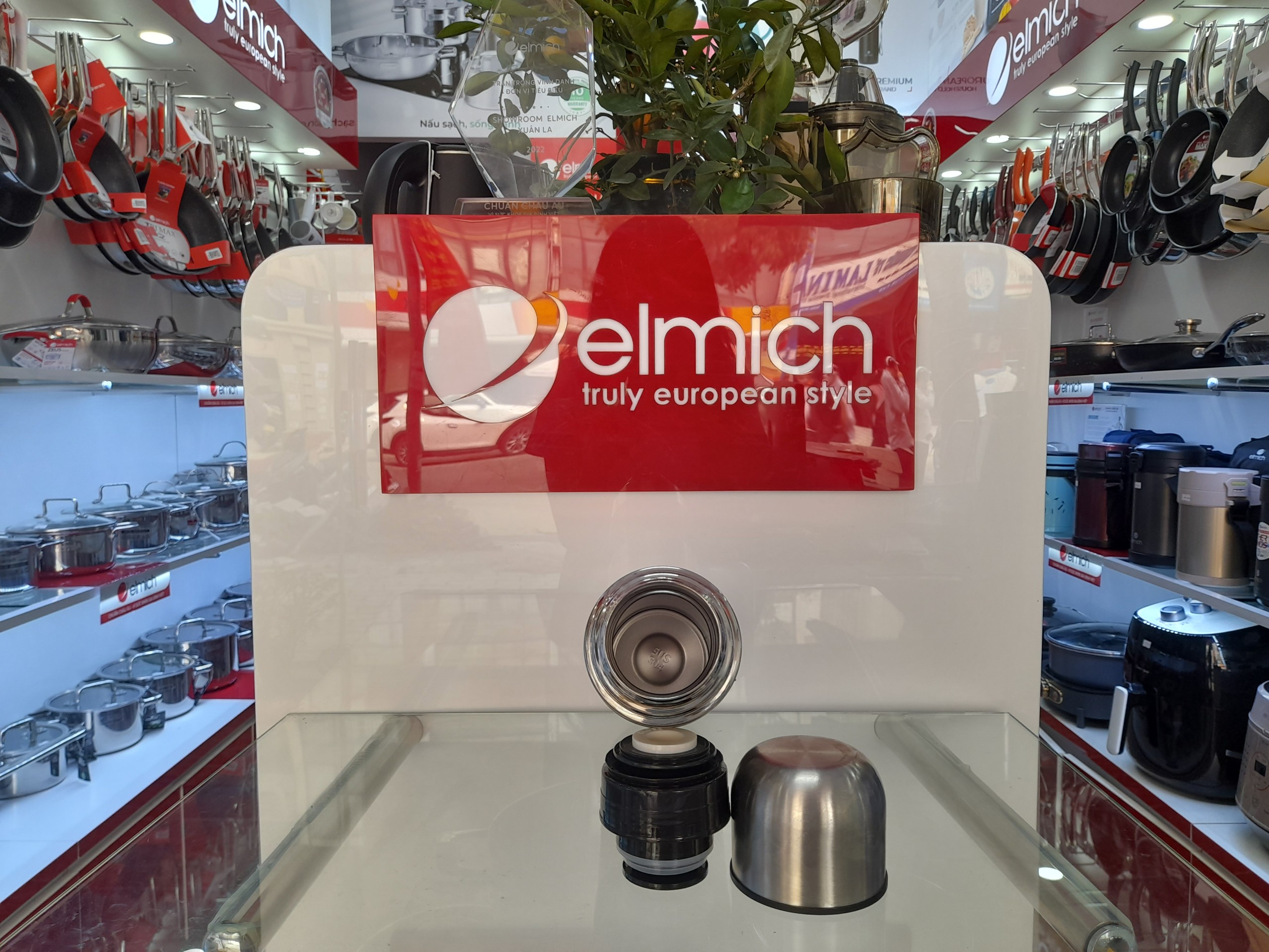 BÌNH GIỮ NHIỆT ELMICH INOX 304 EL5201 500ML/EL5202 750ML/EL5203 1000ML