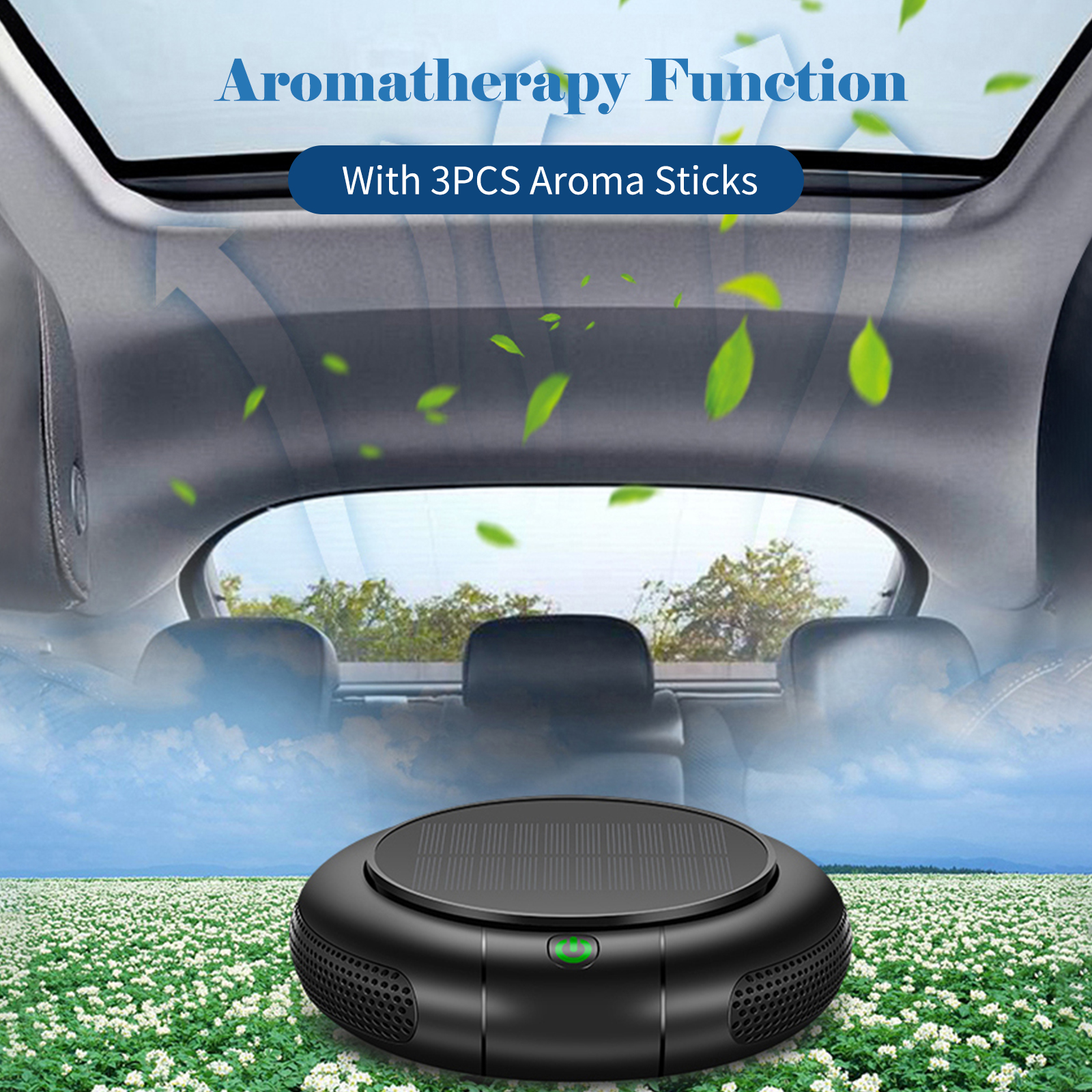 Máy lọc không khí và khử mùi ion âm Negative Ion Air Purifier for Home Car Office