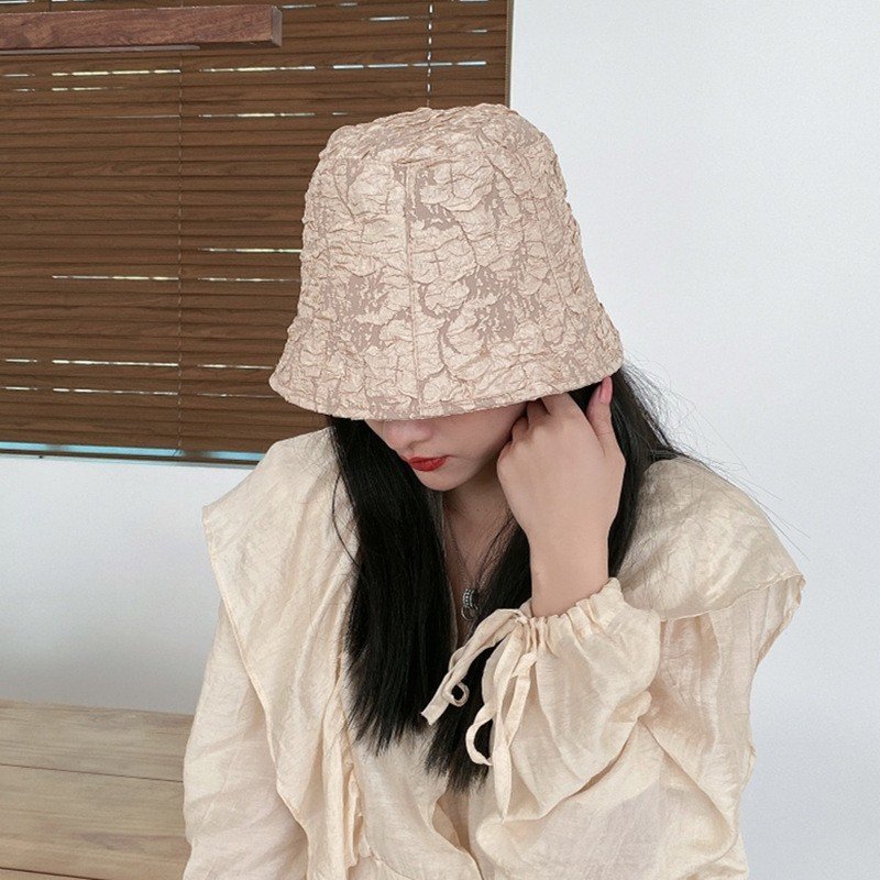 Nón nữ, Mũ Bucket vành tròn vải Xốp thời trang