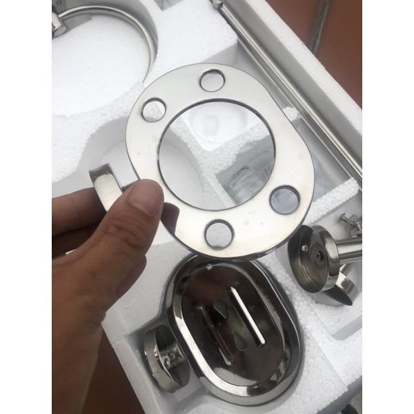 Bộ phụ kiện 06 món nhà tắm inox 304
