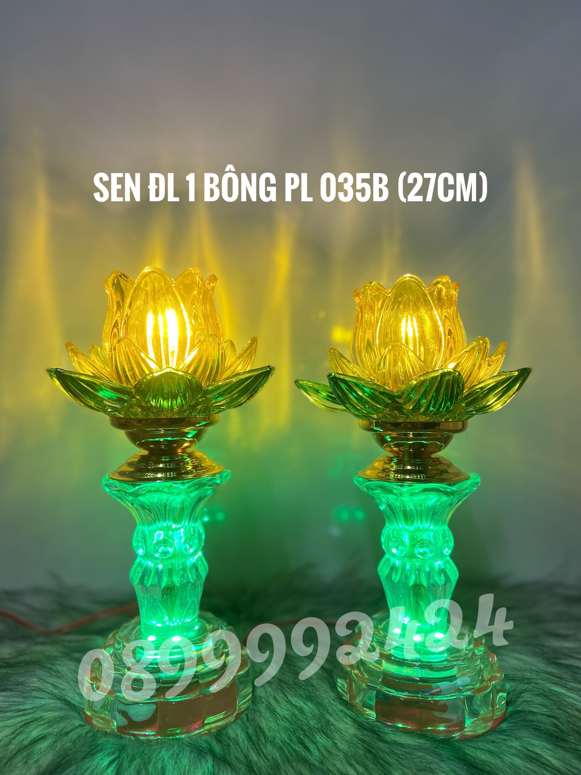 ĐÈN THỜ PHA LÊ CAO CẤP 035B 1 CẶP