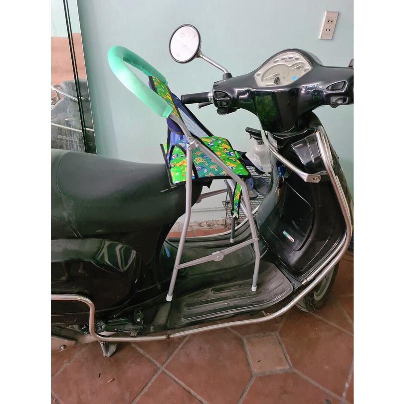 Ghế ngồi xe Grande , GHẾ GA XẾP SẮT SƠN TĨNH ĐIỆN