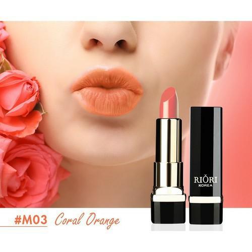 SET 5 CÂY SON HARA WHITE RIORI MATTE LIPSTICK PHA DƯỠNG, BỀN MÀU,KHÔNG GÂY KHÔ.