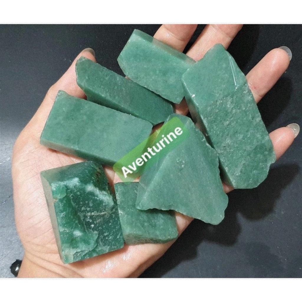 Đá Aventurine - Màu xanh 100 gr - 1-2cm