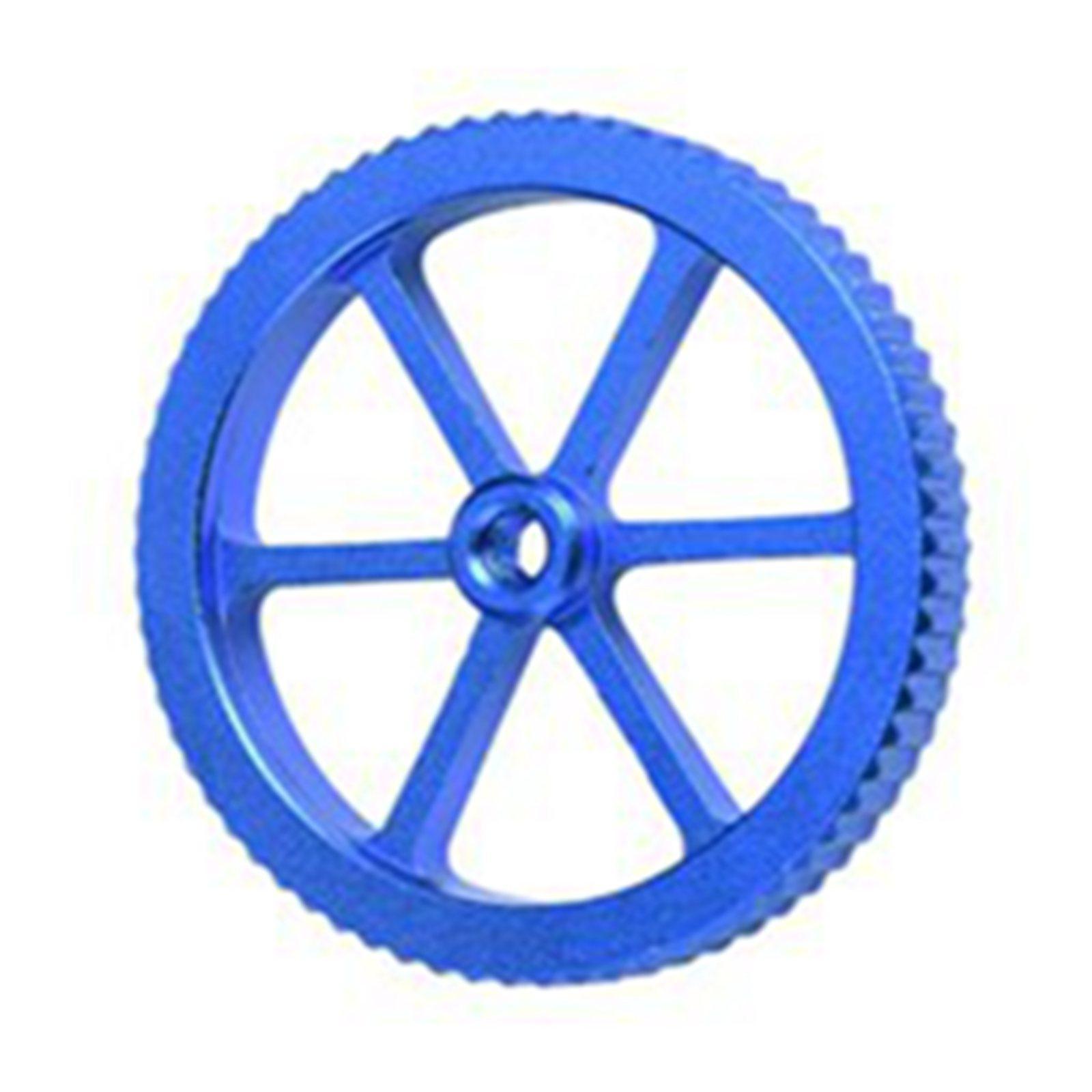 4 Pieces Blue 3D Printer Aluminum Hand Twist Leveling Nut M5 for Ender 3 5 CR 20 3D Printer Parts Accessoreis