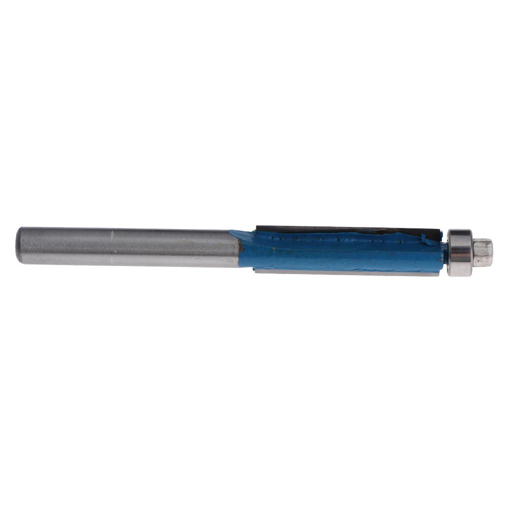 Bearing Flush Trim Router Bit with Alloy Tipped Router Bit Cutter Tools