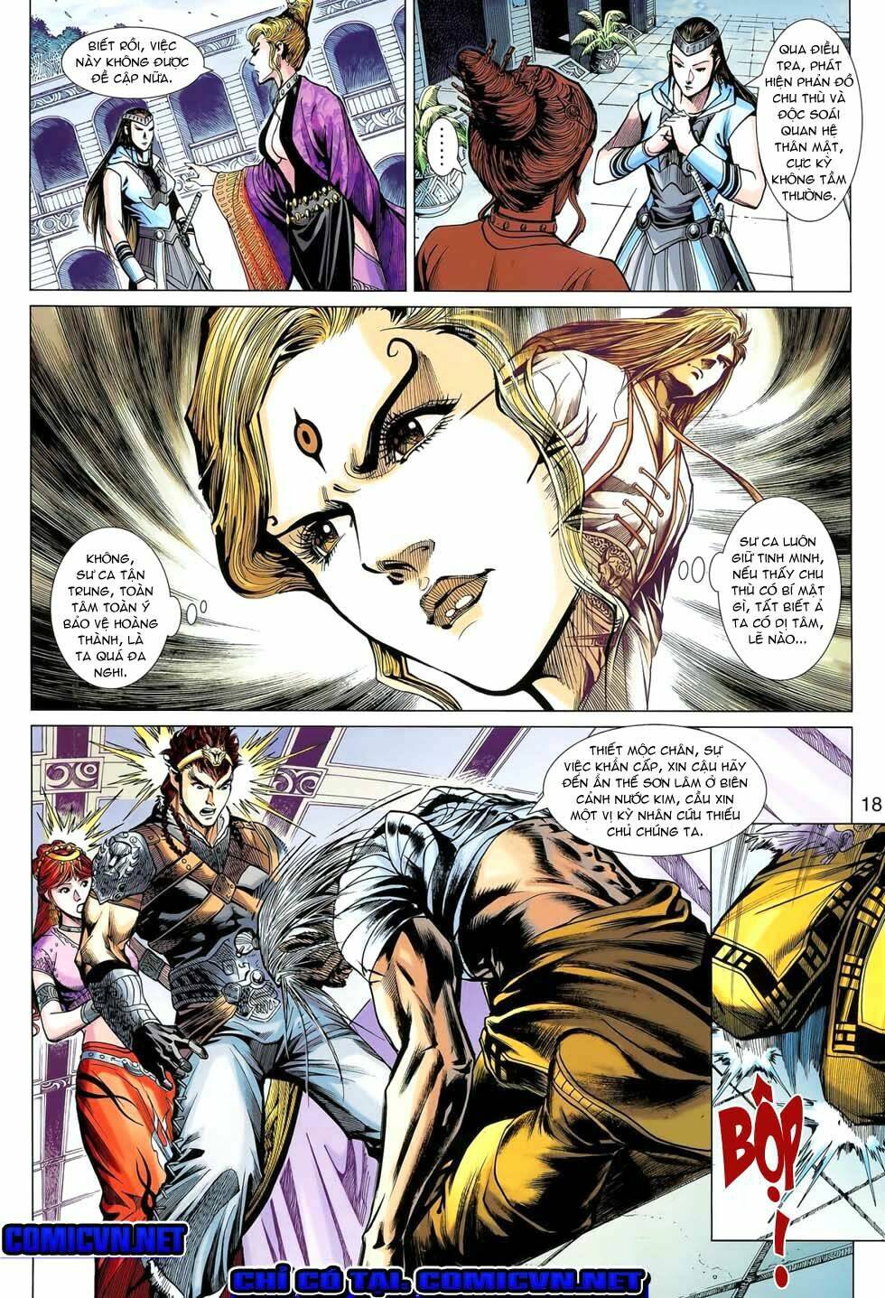 thiên tử truyền kỳ 8 - thương thiên bá hoàng chapter 21 18