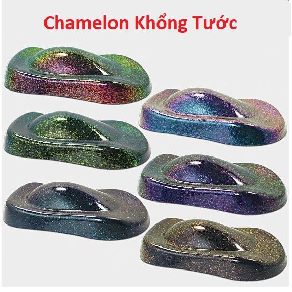 50g Sơn nhũ Chameleon Khổng Tước chuyển màu theo góc nhìn (chọn màu)