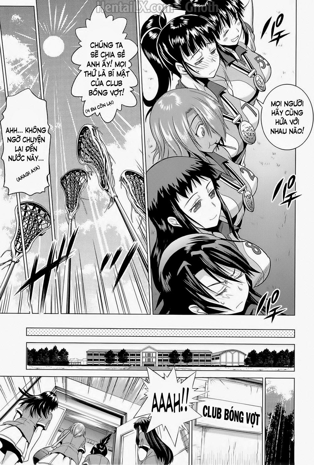 những cô nàng ở clb bóng vợt + sau 2 năm chapter 6 39