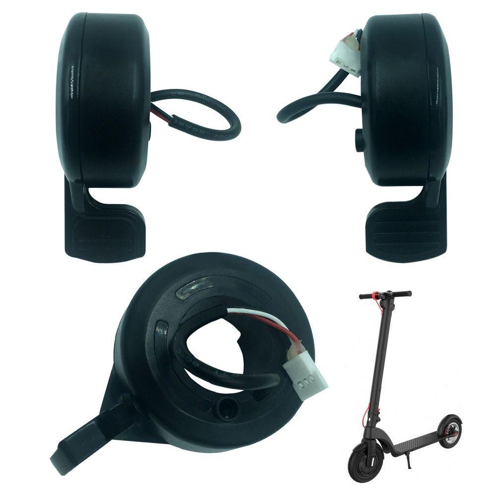 Xe Điện Ngón Tay Cái Tay Ga Ebike Tay Cầm Ngón Tay Cái Ga Thống Đốc Cho X8 Pro 24V 36V 48V Xe Tay Ga Máy Gia Tốc Phụ Kiện Color: Set