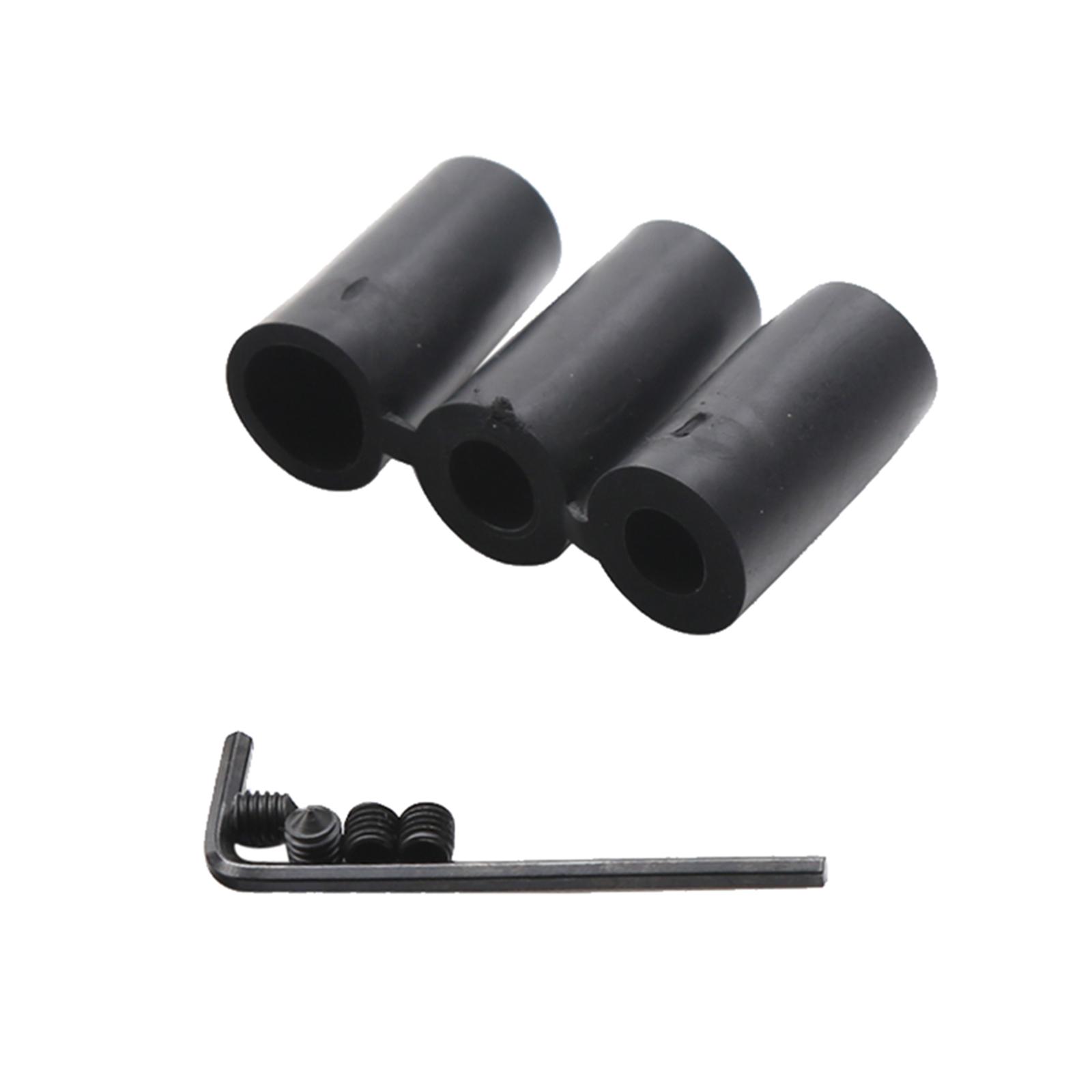 2x5 Speed Manual Transmission Gear Knob Stick Gear Lever Stitching Black + Black