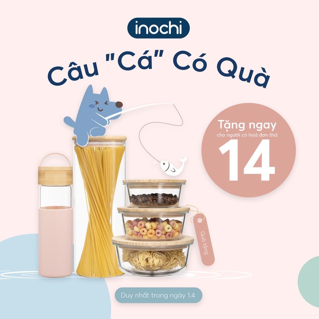 Hộp thủy tinh đựng thực phẩm (tròn, vuông, chữ nhật) chính hãng INOCHI - Tiêu chuẩn nhật bản