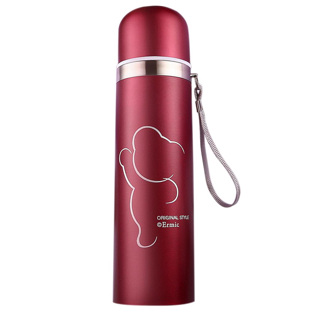 Stainless Steel Insulated Vacuum Cup Travel Mug Water Bottle Matte Blue
