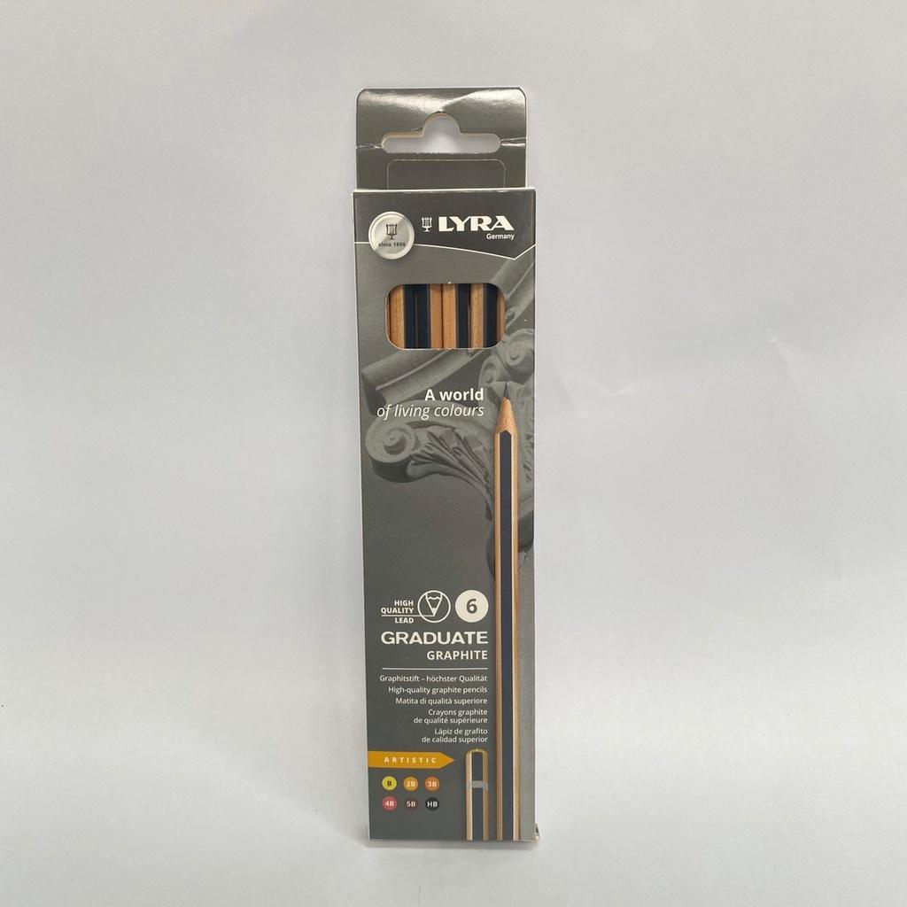 Bút chì cao cấp nhập khẩu Đức LYRA Graduete Graphite L1171061