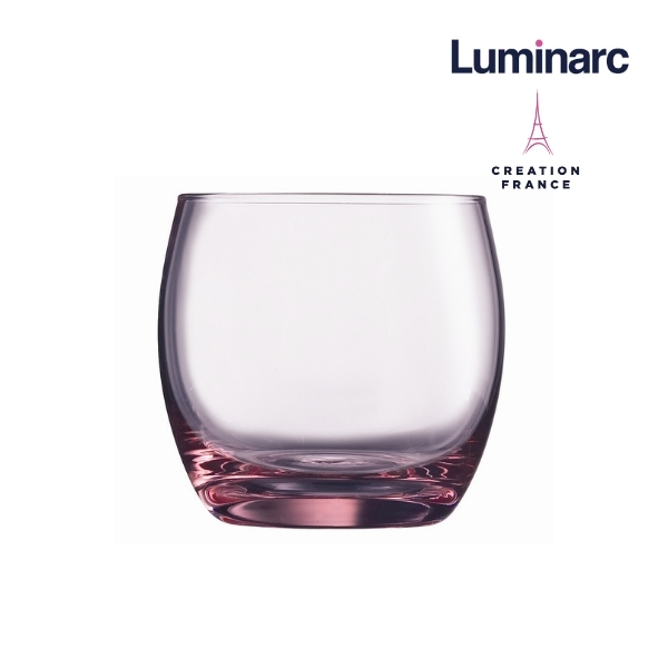 Hình ảnh Bộ 6 ly thủy tinh thấp Luminarc Salto Ice Pink 320ml- LUSAJ5386