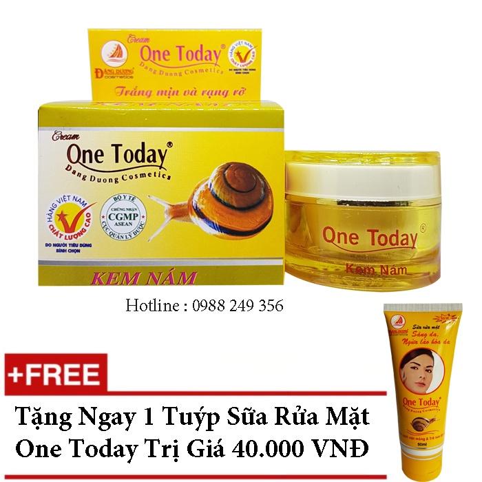 KEM NÁM ONE TODAY 8G + TẶNG SỮA RỬA MẶT ONE TODAY