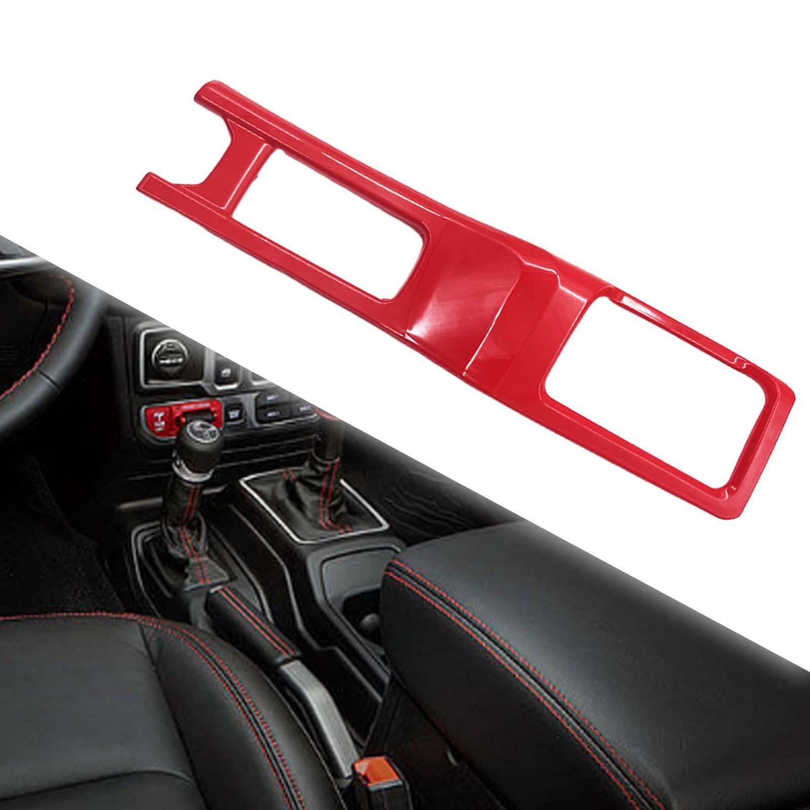 Center Console Gear Shifter Panel Cover for   JL 2018-2022