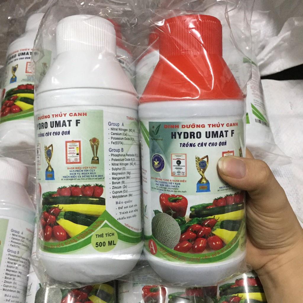 1 Bộ Gồm 2 Chai Dinh Dưỡng Thủy Canh Rau Ăn Quả Hydro Umat F - KNS3763