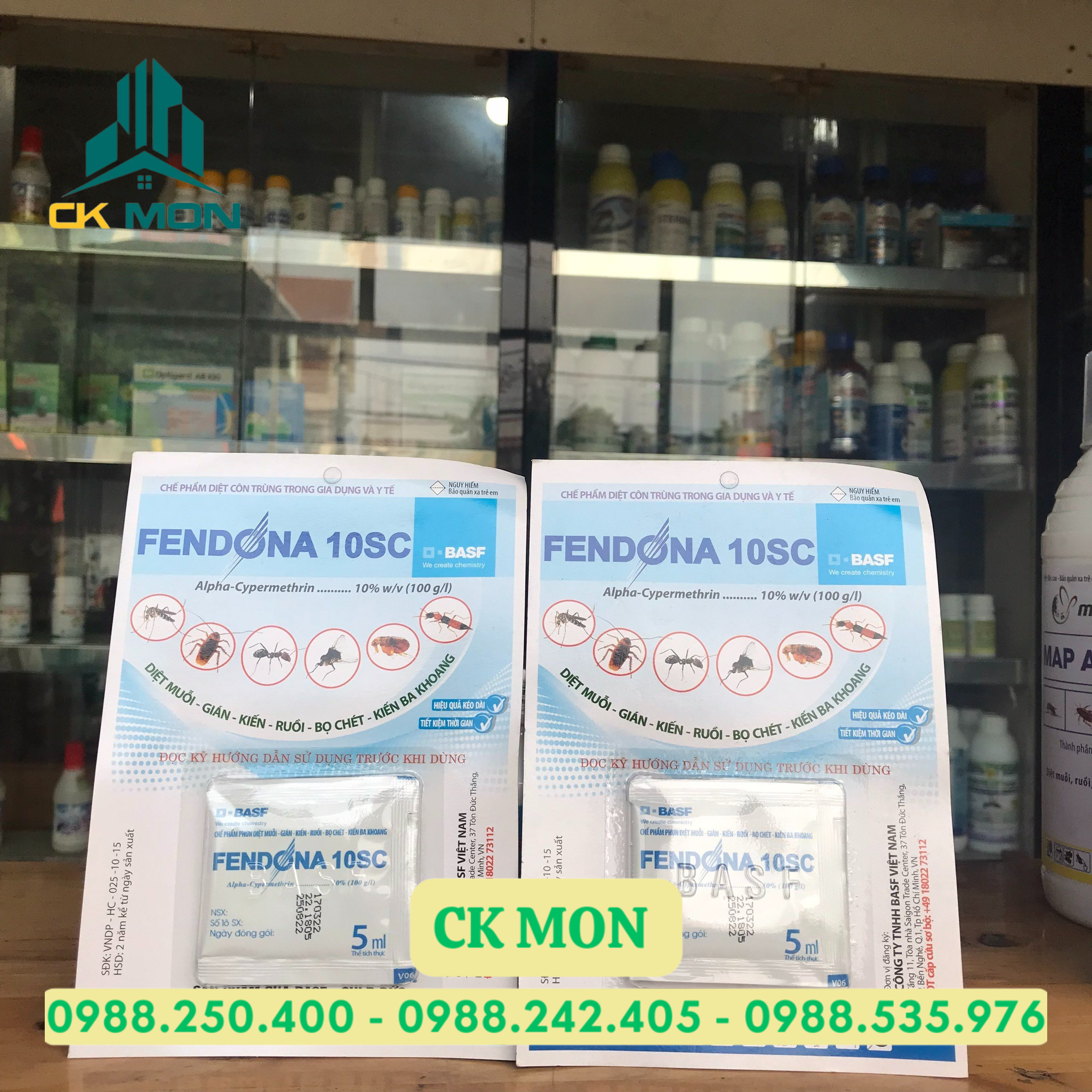 Thuốc diệt muỗi Fendona 10sc _ 5ml