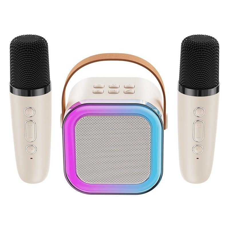 Loa bluetooth K12 không dây mini kèm 2 Micro thiết kế nhỏ gọn tiện dụng