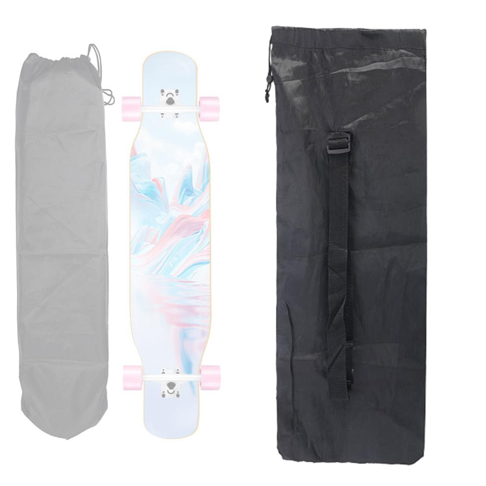 2xWaterproof Skateboard Bag Longboard Fish Skateboard Outdoor Cover 122x38cm