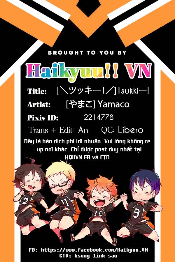 bóng chuyền nảy lửa - doujinshi chapter 1 2