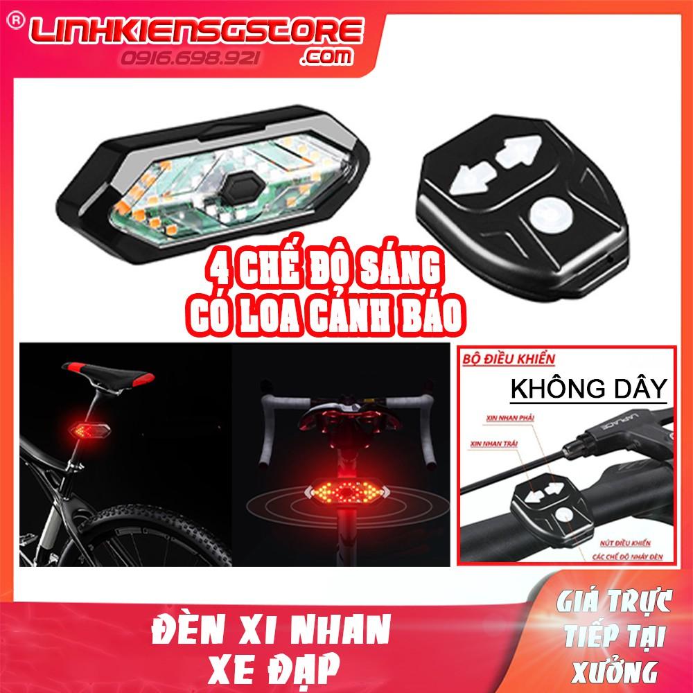 GIÁ SỈ Đèn xi nhan xe đạp điều khiển từ xa không dây có loa FY-1820