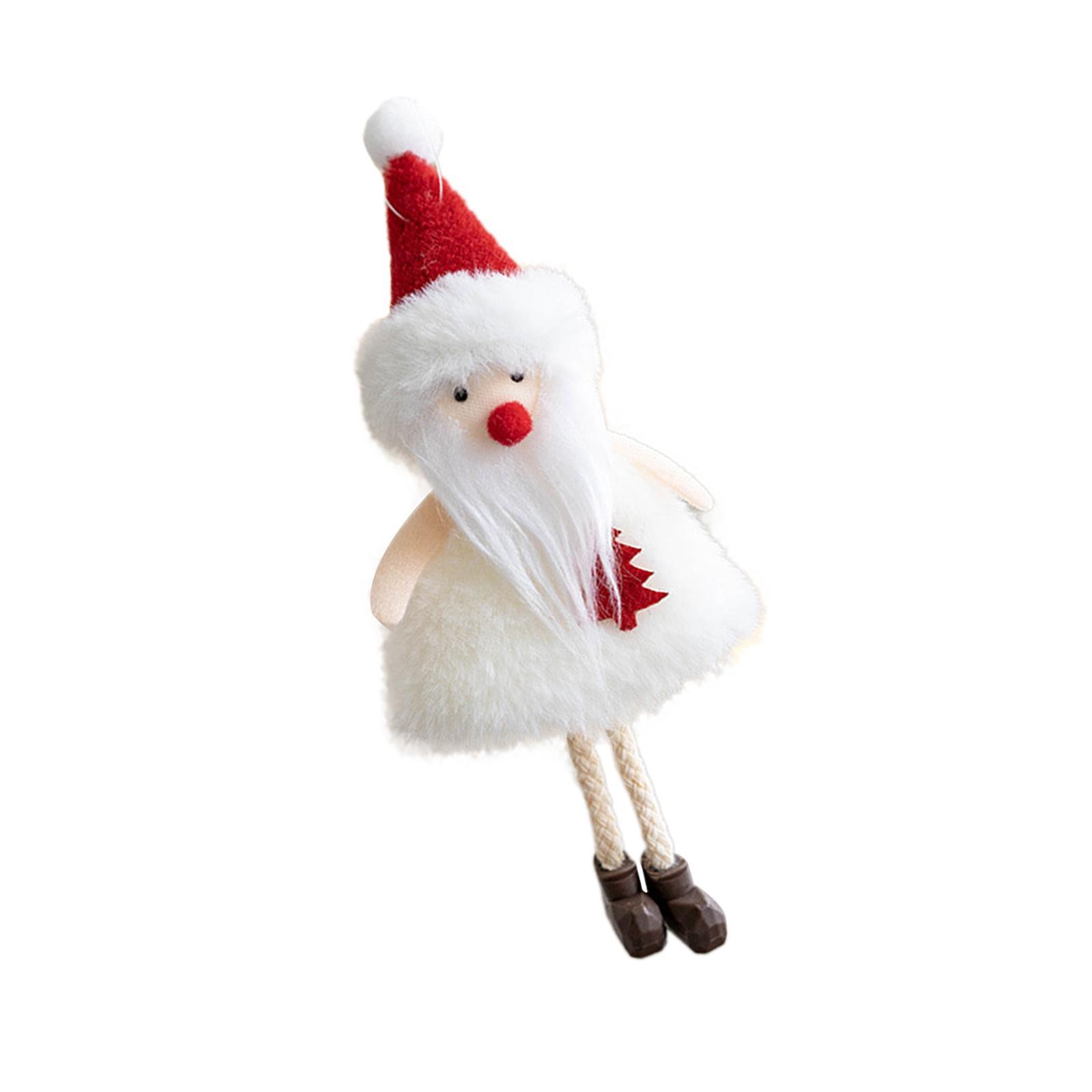 Christmas Tree Hanging Doll Plush Doll Ornaments Decorations Pendant for Party Decor