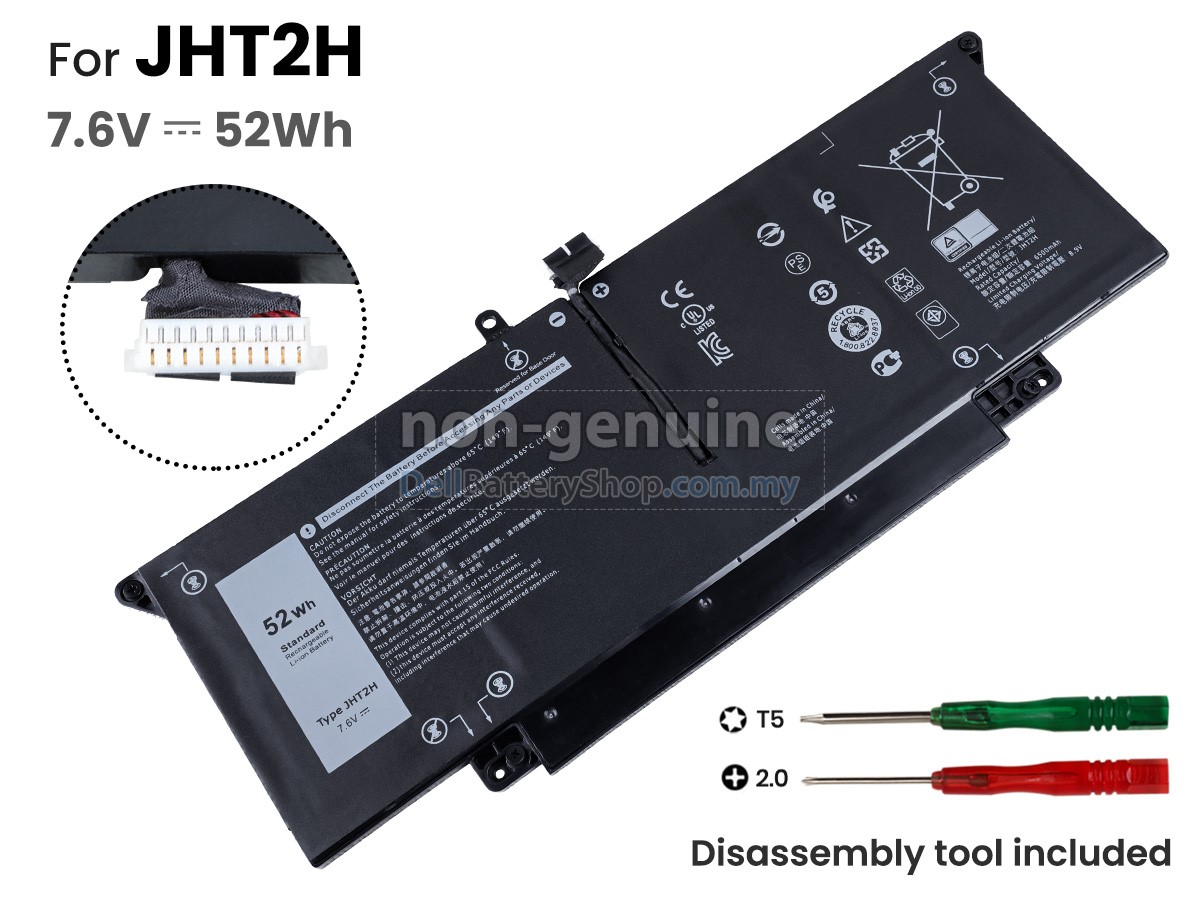 Pin Dùng Cho Laptop Dell JHT2H cho Dell Latitude 7310