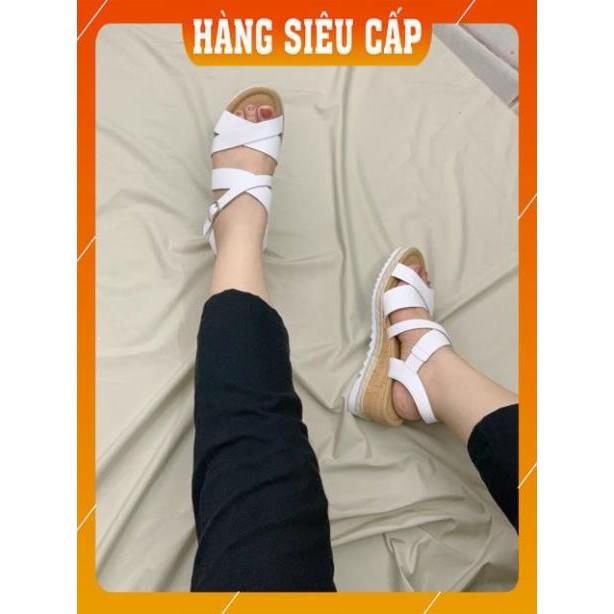 Sandal ngoại cỡ, dép nữ da thật, Việt Nam xuất khẩu xịn, siêu ôm, siêu êm và siêu nhẹ