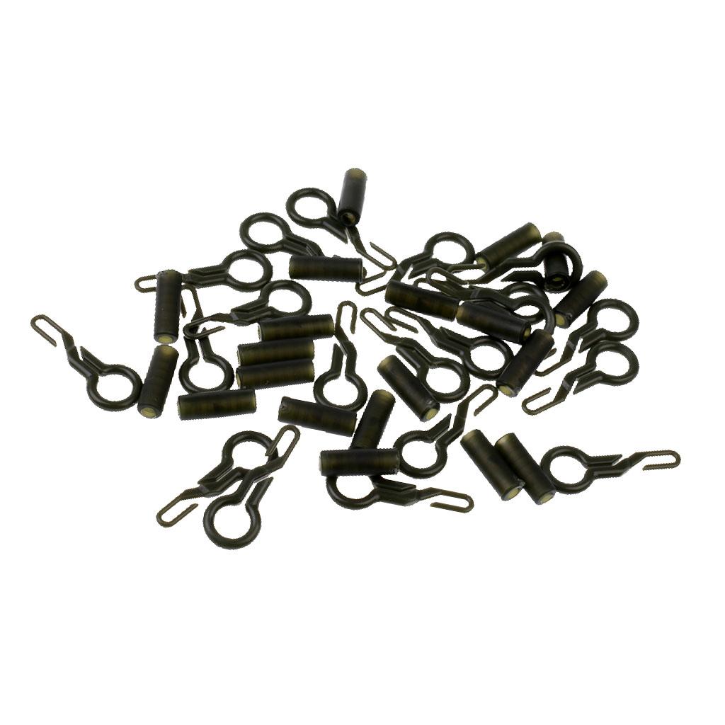 20Pcs Back  &Tube for Carp Fishing Carp Fishing Rig Accessory Kits