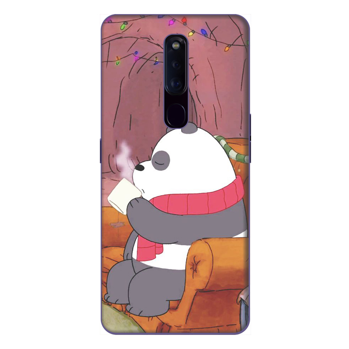 Ốp lưng điện thoại Oppo F11 Pro hình Gấu Bong Uống Trà - Hàng chính hãng