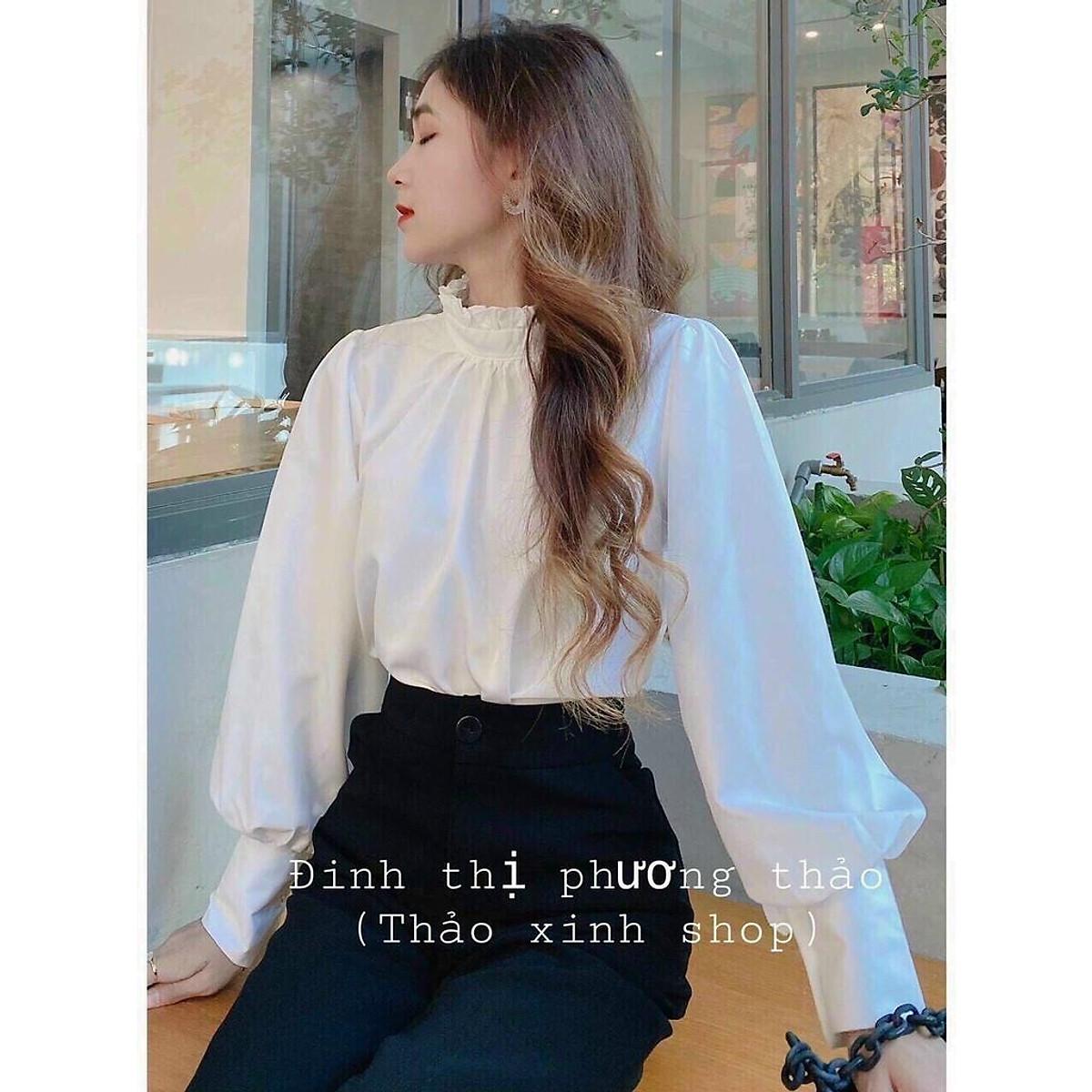 Sơ mi Nữ - Áo Sơ Mi Tiểu Thư Chất Kate Siêu Đẹp
