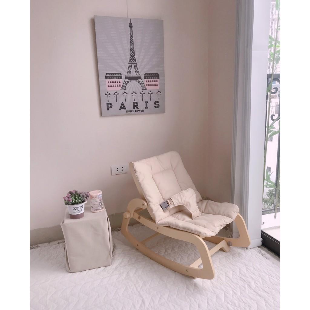 Ghế rung và bập bênh đa năng cho bé ROCKING CHAIR Plus Phiên bản 2020