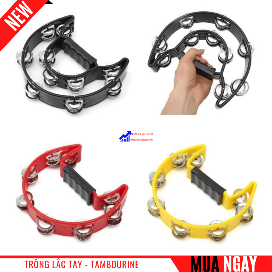 Trống Lục Lạc - Gõ Bo - Tambourine - Trống Lắc Tay